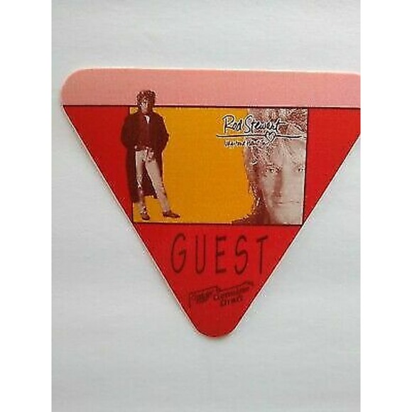Rod Stewart Backstage Pass 1992 Vagabond Heart Tour Original Pop Rock Music Icon - Picture 1 of 4